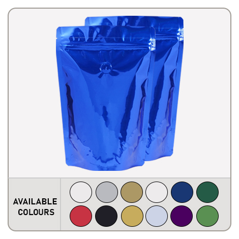 Foil Stand Up Pouches With Valve