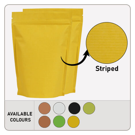 Kraft Paper Stand Up Pouches