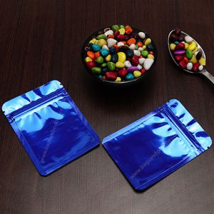 Three Side Seal Pouches With Zipper