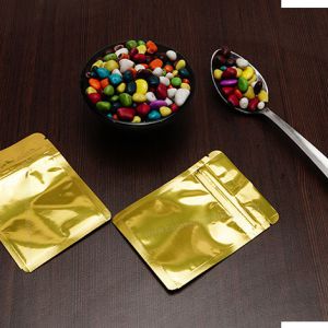 Three Side Seal Pouches With Zipper