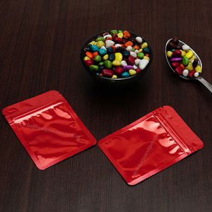 Three Side Seal Pouches With Zipper