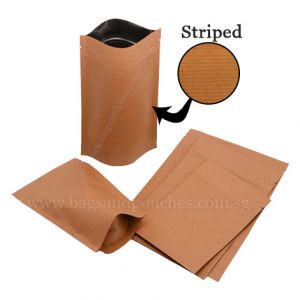 Kraft Paper Stand Up Pouches