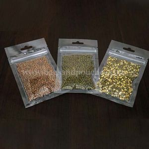 Three Side Seal Pouches With Zipper