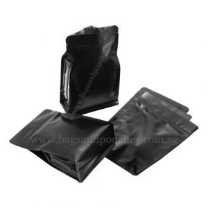 Flat Bottom Pouches With Normal Zipper