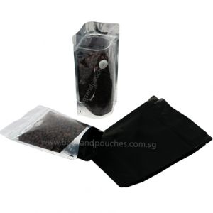 Stand Up Pouch with Zipper & Valve for Coffee Packaging