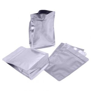 Flat Bottom Pouches With Normal Zipper
