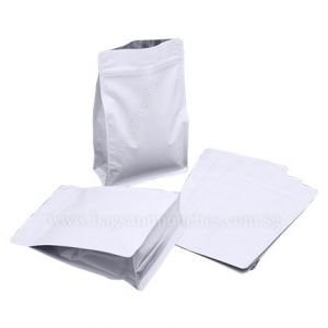 Flat Bottom Pouches With Normal Zipper