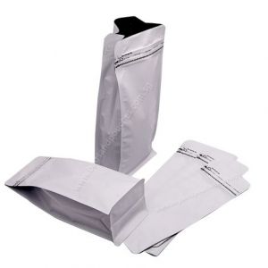 Flat Bottom Pouches Tear Off Zipper