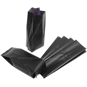 Side Gusset Bags No Zipper With Valve