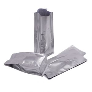 Flat Bottom Pouches No Zipper With Valve