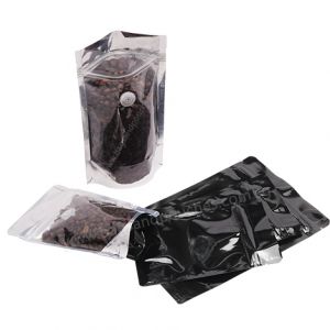 Stand Up Pouch with Zipper & Valve for Coffee Packaging