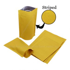 Kraft Paper Stand Up Pouches