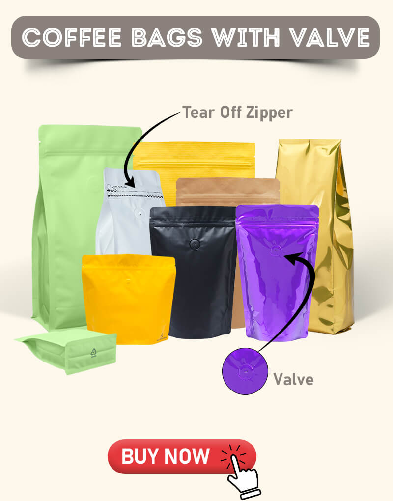 Coffee Bags with Valve