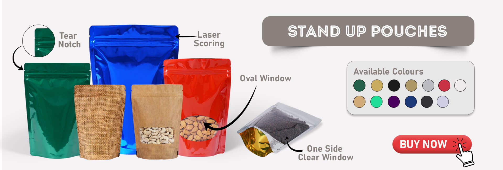 Stock Stand Up Pouches